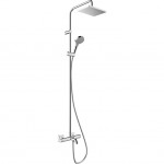 Душевая система наружного монтажа Hansgrohe Vernis Blend 230 Showerpipe Ecosmart 26098000 Душевая система наружного монтажа Hansgrohe Vernis Blend 230 Showerpipe Ecosmart 26098000